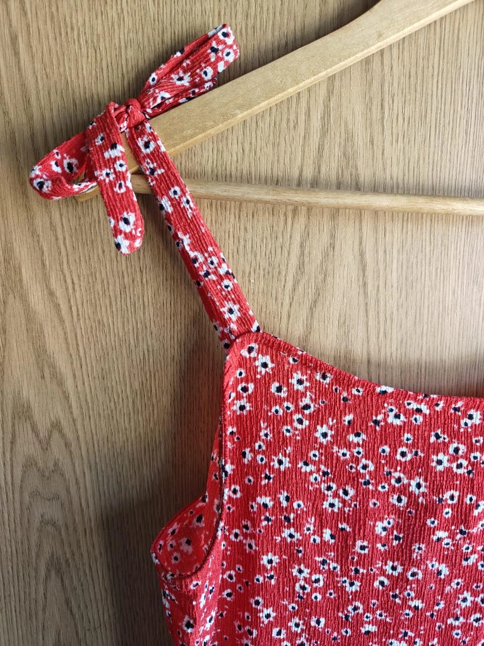 Vestido largo con patrón floral – photo 5